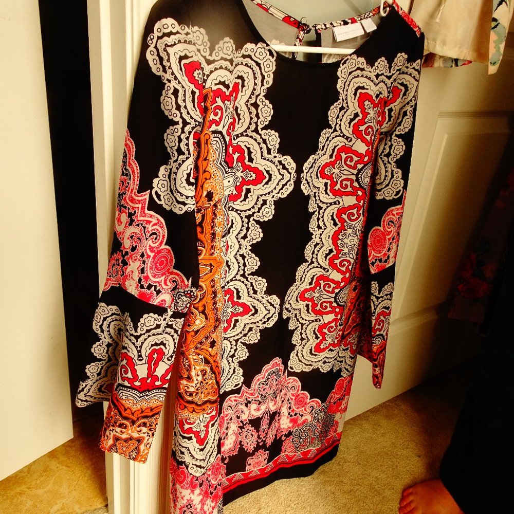 new york and company long sleeve dress